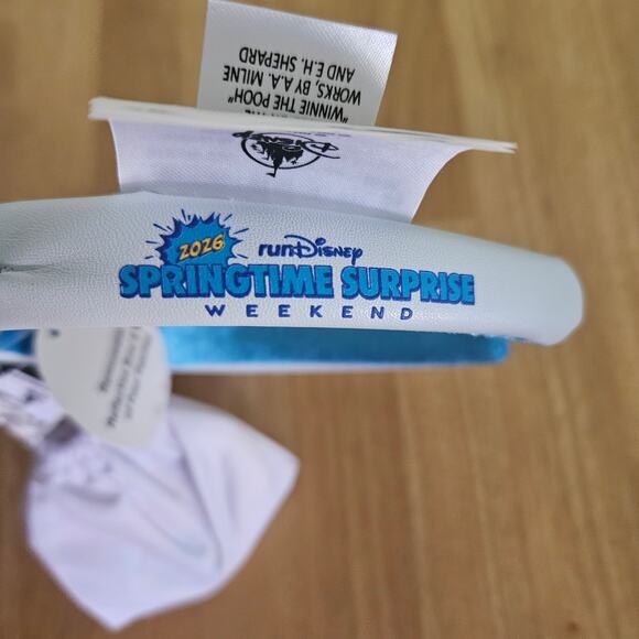 RunDisney Springtime Surprise Ear Headband with Removable Bow and Patches NWT main image 5
